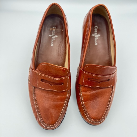 Cole Haan women’s  Tan Leather Loafers - Picture 1 of 5
